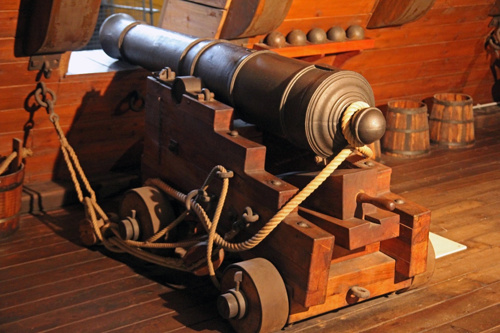 Cannon, Gun Deck Reconstruction